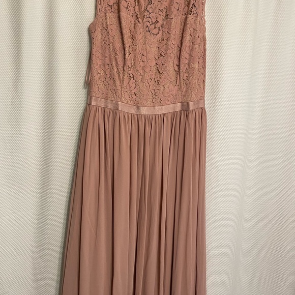 Gorgeous floor length gown in dusty rose. Worn once for an awards banquet. - Picture 2 of 3